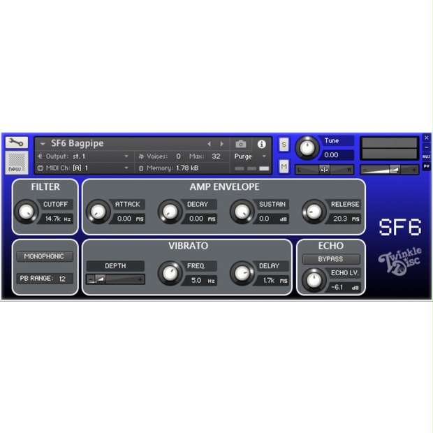 SF6 Library for KONTAKT - twinkledisc (Dios/シグナルP) - BOOTH