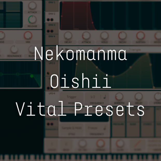 [FREE DL] Nekomanma Oishii Vital Presets