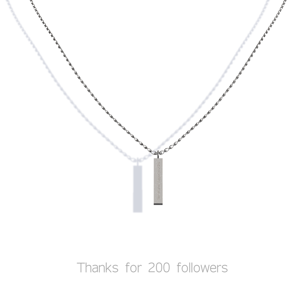【無料】NeckLace【Thank 200 Followers】