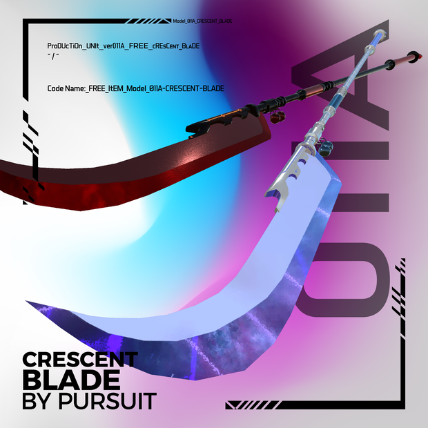 Crescent-Blade | 新月の刃  [Free | 無料アイテム 002-11A]