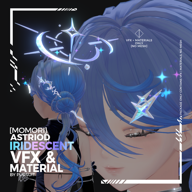 【リリース記念 50% OFF】[MOMORI]- ASTRIOD- Iridescent VFX and Material [50% off Release Day Price]