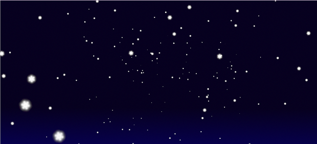 【ふわふわ】雪・吹雪エフェクト(５種セット)