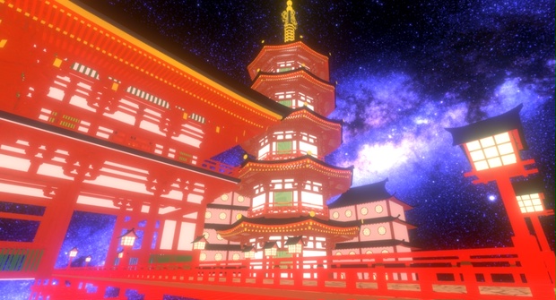 和風建築セット やっさんの小物置き場 Booth