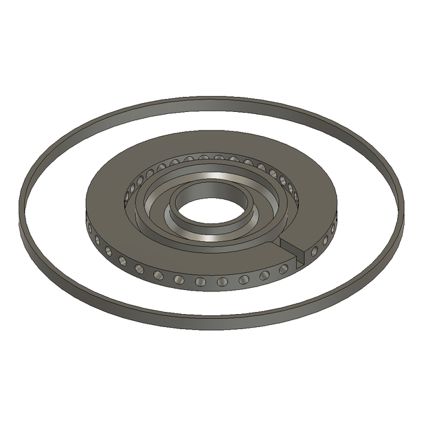 Haslab Inner Cyclotron Spark Ring