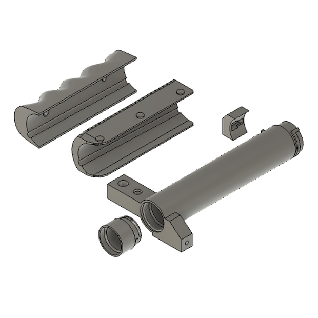 Twistable Front Barrel for Hasbro Neutrona Wand