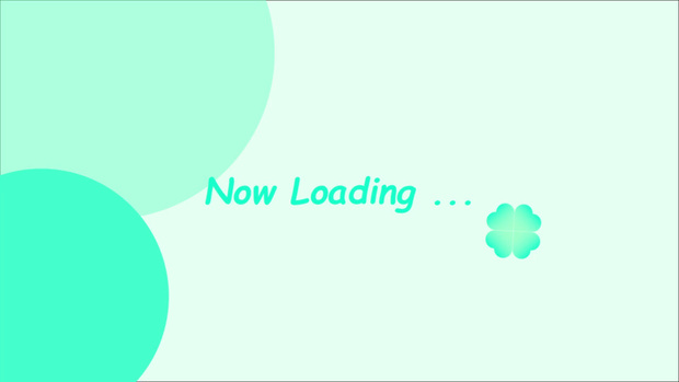 【フリー素材】動く！ 配信待機画面 / 配信終了画面  Clover