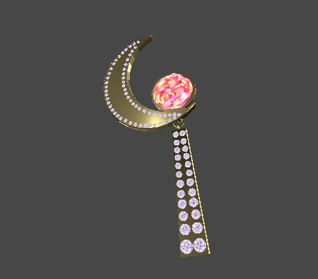 moon earring
