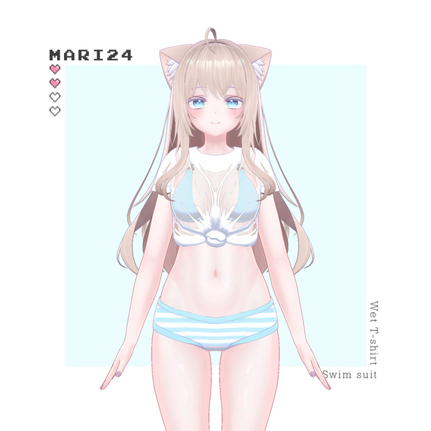 【萌用】濡れTシャツ＆水着