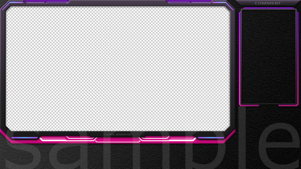 【無料】さいののめ商店 配信者・Vtuber向け　配信画面デザイン/オーバーレイ　セット