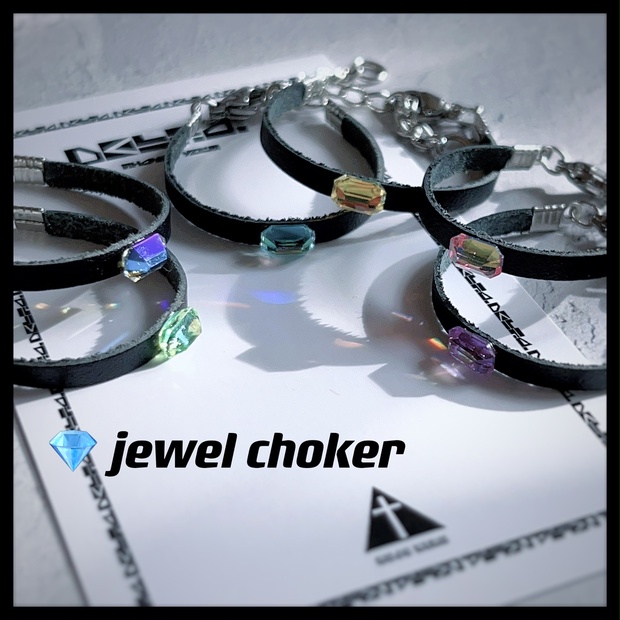 再販【ぬい用】💎jewel choker💎【送料無料】 - Delta. - BOOTH