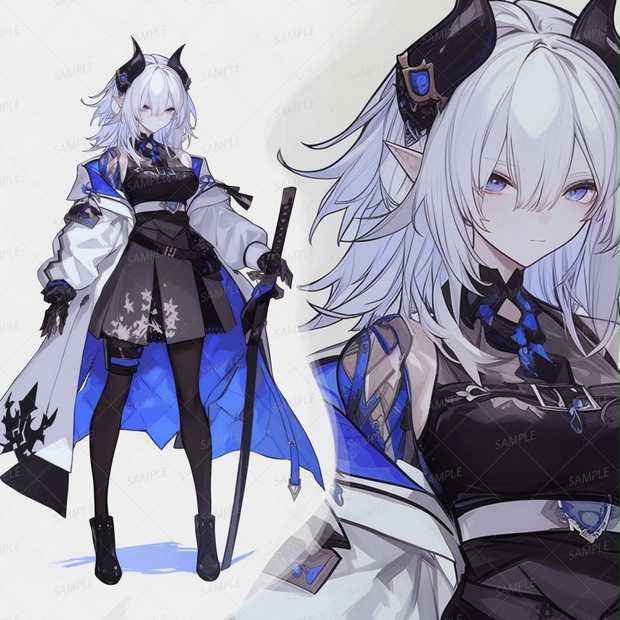 ◆獣人~角ある者◆手描きイラスト 42e8314a-ab96-4459-a6e7-