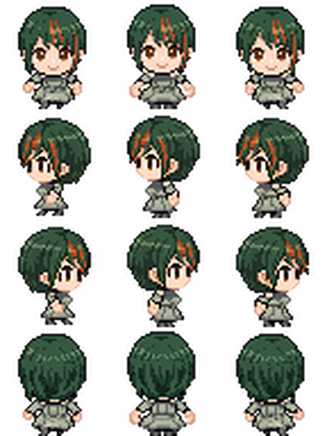 ヌーボー　ツクールMZ対応キャラチップ