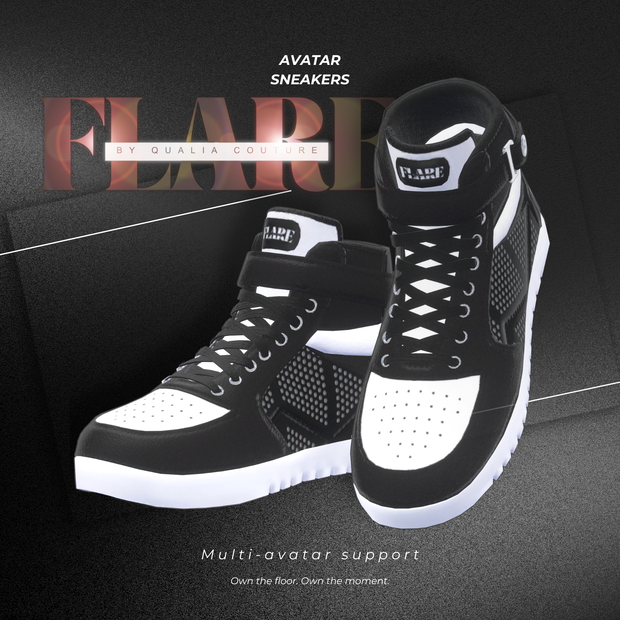 【複数アバター対応】FLARE-sneakers-