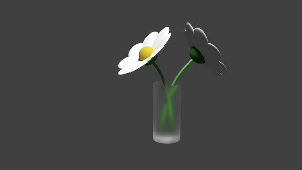 3D素材(花)