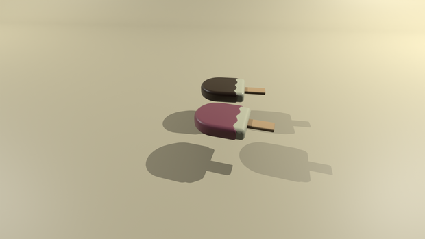 3D素材　アイス