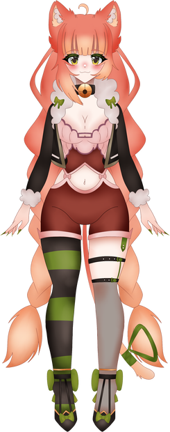 カスタムLive2Dモデル（ハーフボディ） Custom Live2D Model (Halfbody)