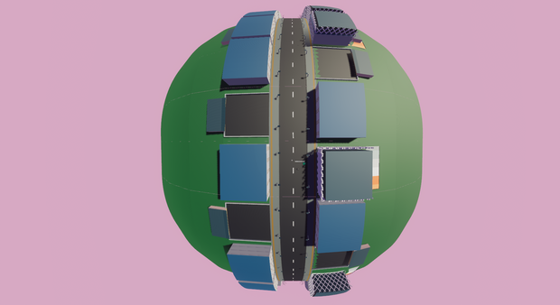 Vertex Shader TinyPlanet & Endless Runner — For VRCHAT 