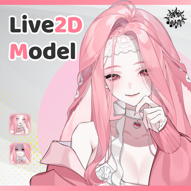 【Live2D model】Pink Rabbit Girl