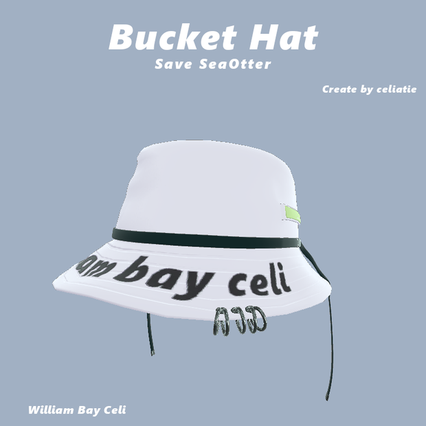 [wbc]Bucket Hat -Save SeaOtter-