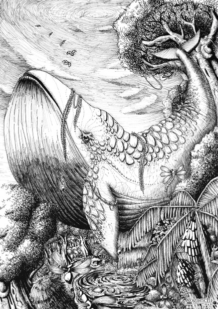 大人の塗り絵 森くじら コガワ健太shop Booth