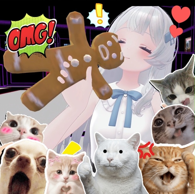 【Valentine バレンタイン】食べると反応するクッキー cookies【MA対応】