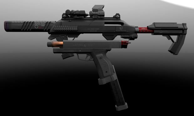 GUN ITEM R-2 tango_down(*suppresser,sight,kit FULL SET*) (for VRCHAT ,ANY GAME)