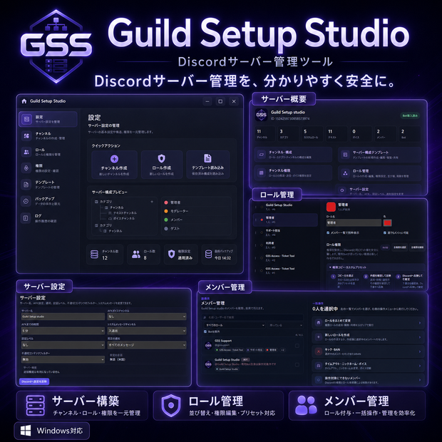 Guild Setup Studio Personal License【個人利用版】