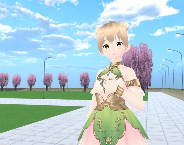 【Cluster用アバター】「めろっち」３Dアバター【VRM】