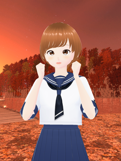 【Cluster用アバター】「まろっち」３Dアバター【VRM】