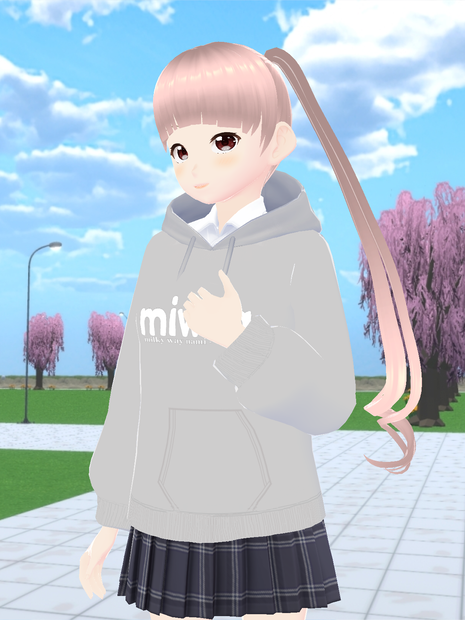 【Cluster用アバター】「ぷりっち」３Dアバター【VRM】