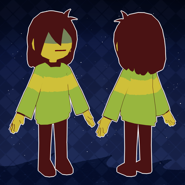 Kris Dreemurr - Deltarune [3D model only]