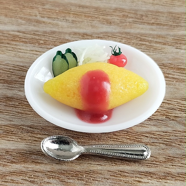 トマトハウス オムライス ミニチュアフード - おもちゃ