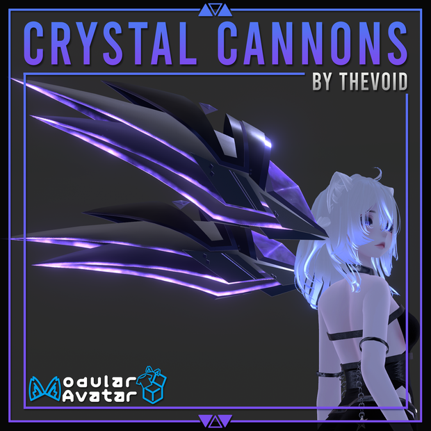【Unity/VRChat パーティクル】Void's Crystal Cannons