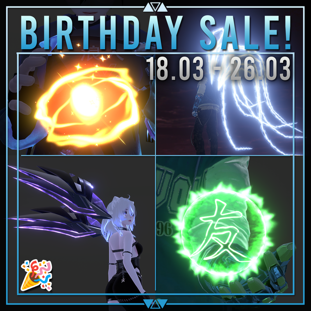 BIRTHDAY SALE 2025 [18.03 - 26.03]