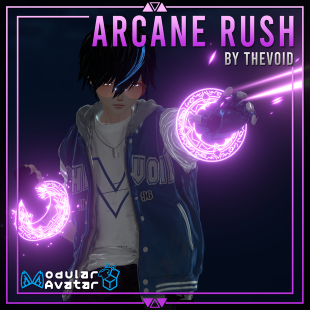 【Unity/VRChat パーティクル】Void's Arcane Rush