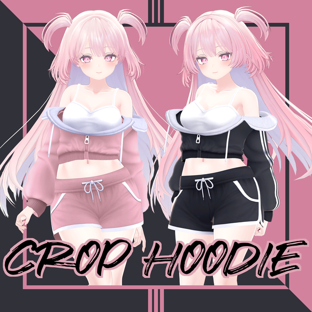 【PB対応】Selestia Crop Hoodie