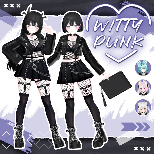 【5アバター対応】Witty_Punk
