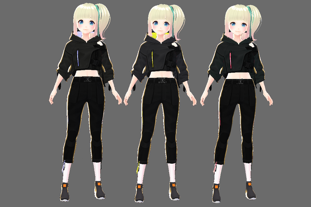 [Free] Techwear Crop Outfit