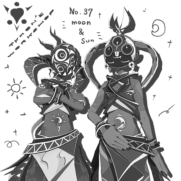 No.37 moon&sun