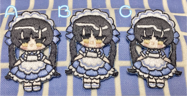 メイドCygnetちゃんブローチ