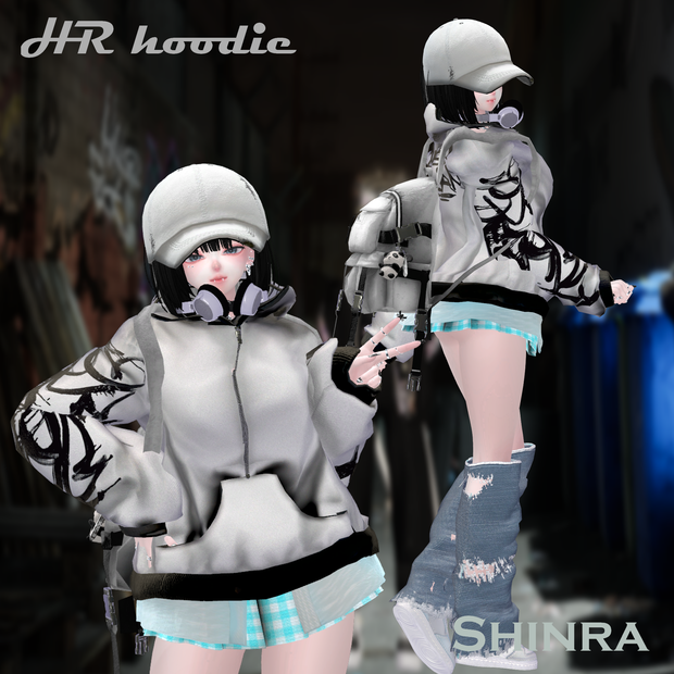 HR HOODIE HRフード