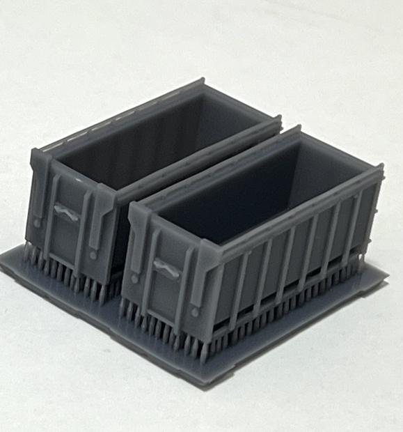 1/150 レーティッシュ　長物車の積荷A