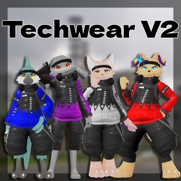 Techwear set For Regulusレグルス2.0,Keplerケプラー2.0,Eboshiエボシ,Yoiヨイ