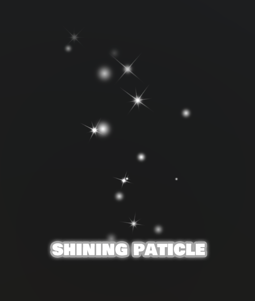 Shining particle
