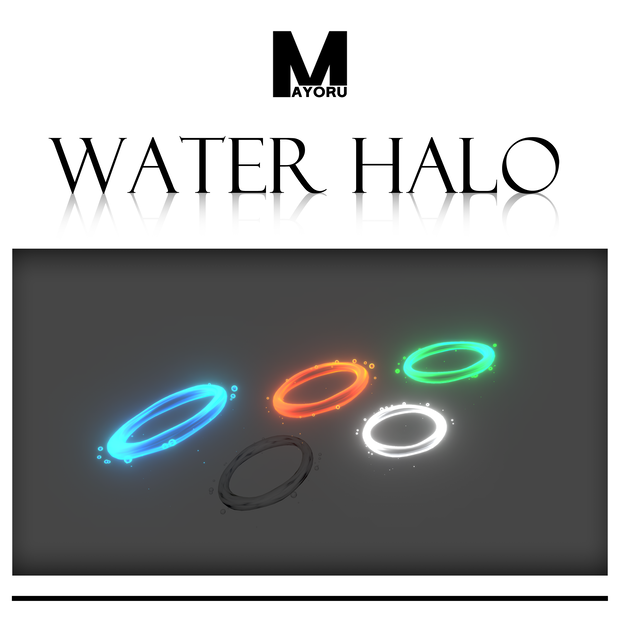 [ VRC ] Water Halo Pack !