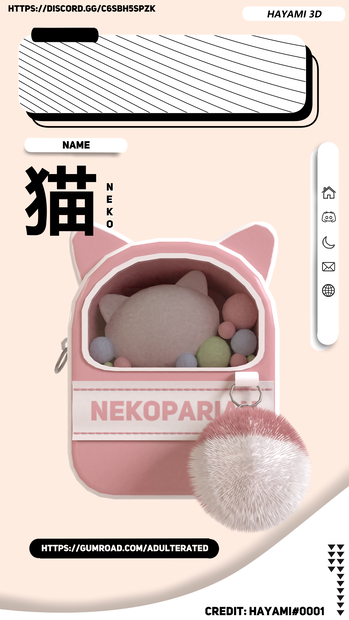 Nekoparian Backpack