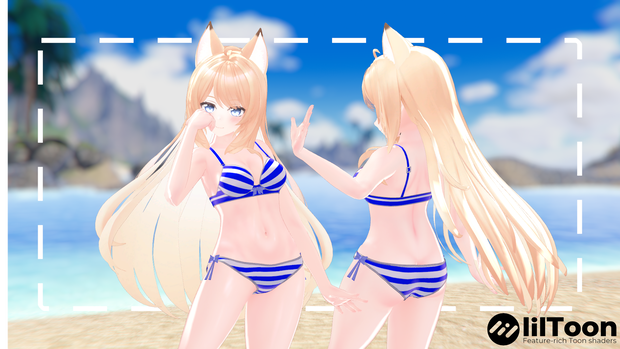 ストライプウェア for ERUQYUNA2