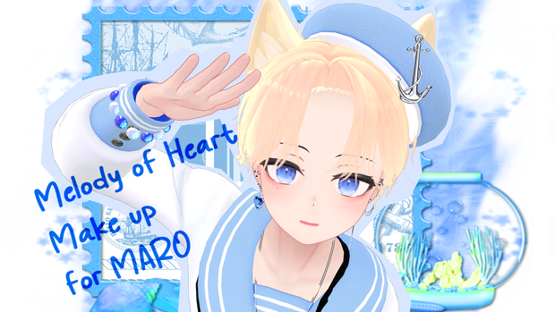 Melody of Heart make up texture(for MARO 「マロ」 )