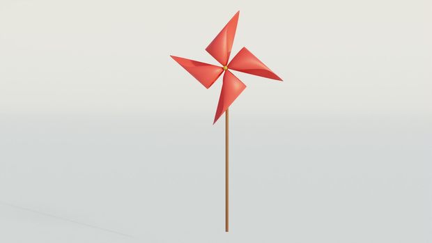 3DCG_かざぐるま