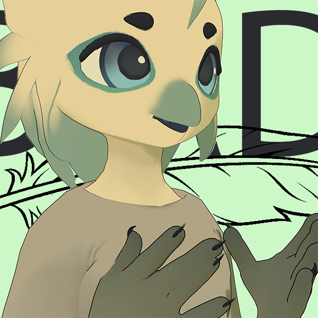 Featherlin (3Dモデル）